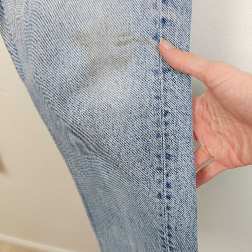 Vintage 90s Levi's 505 Jeans Womens 26 Light Wash Distressed Grunge Aesthetic - Picture 7 of 15